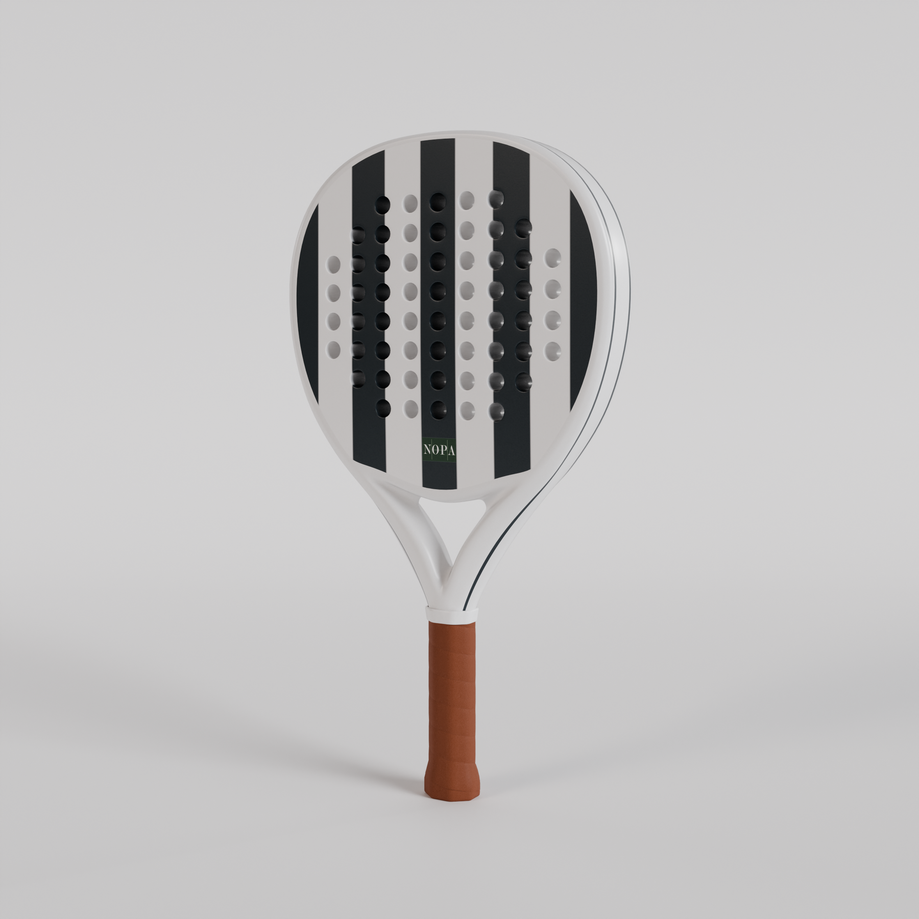 NOPA Classics Blue Monarch padel racquet with sapphire frame.