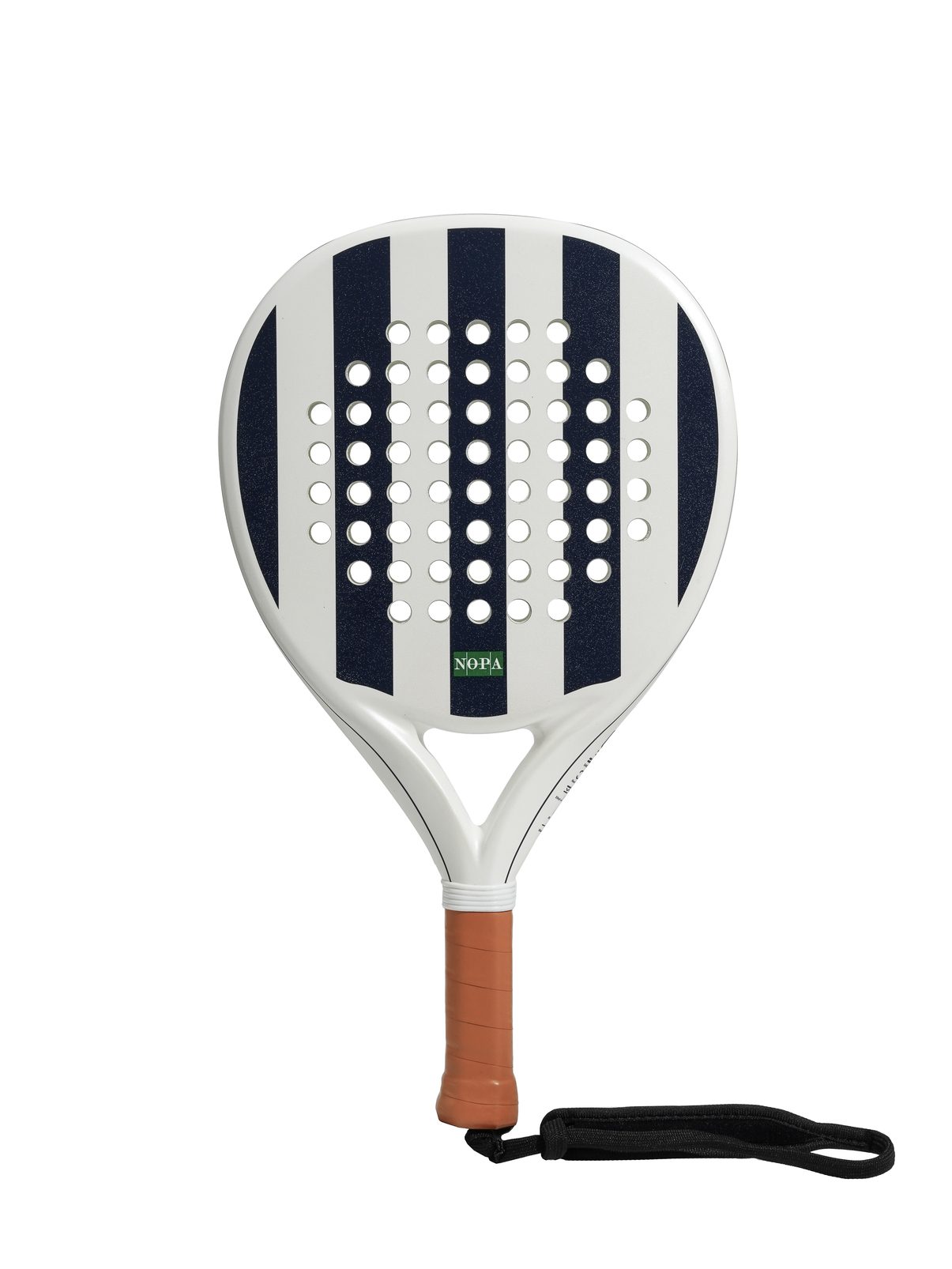 NOPA Classics Blue Monarch padel racket back view