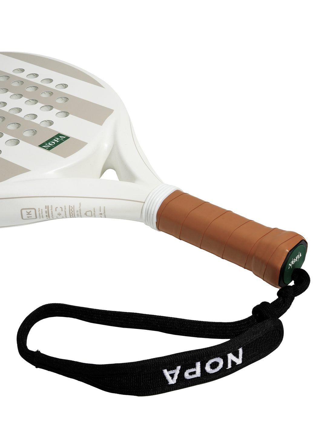 NOPA Classics BOHO padel racket wrist strap detail
