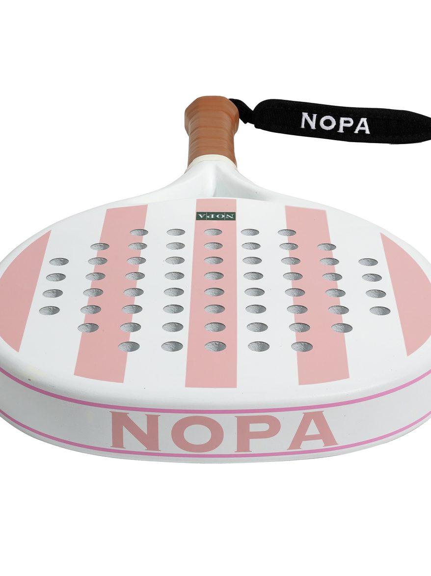 NOPA Classics The Lady padel racket angle view