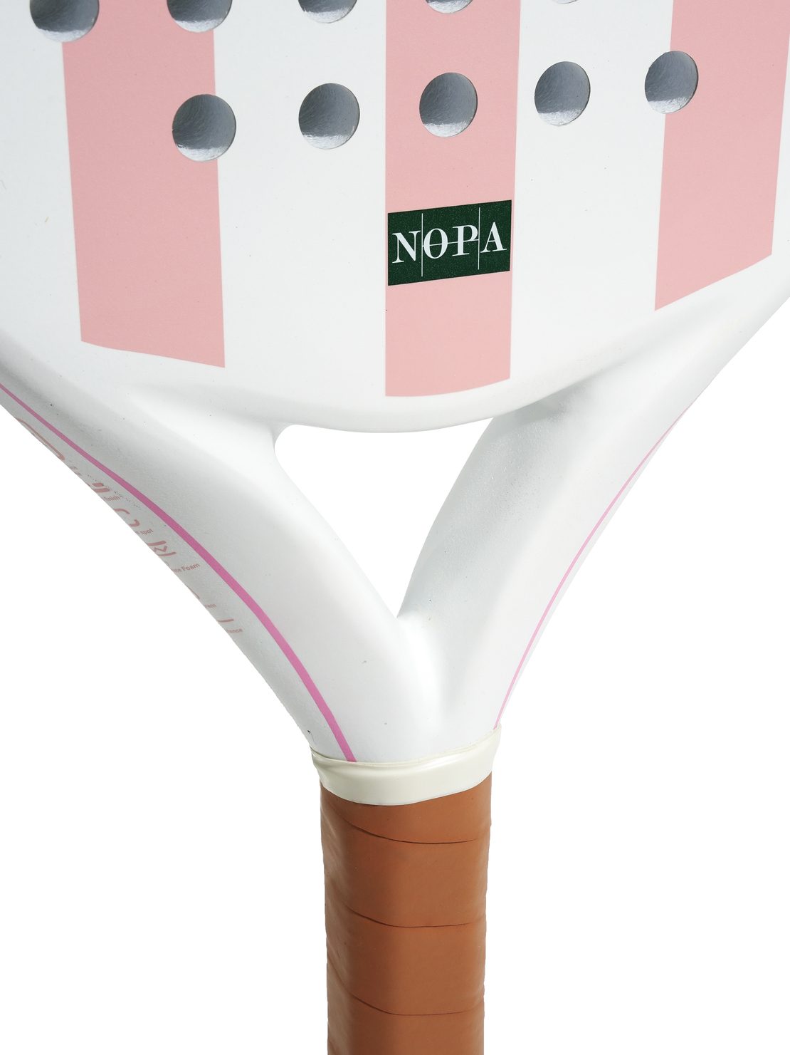 NOPA Classics The Lady padel racket frame detail