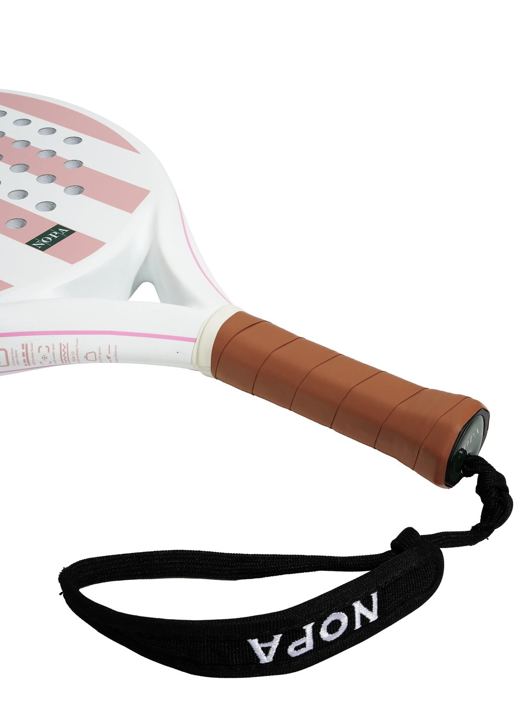 NOPA Classics The Lady padel racket wrist strap detail