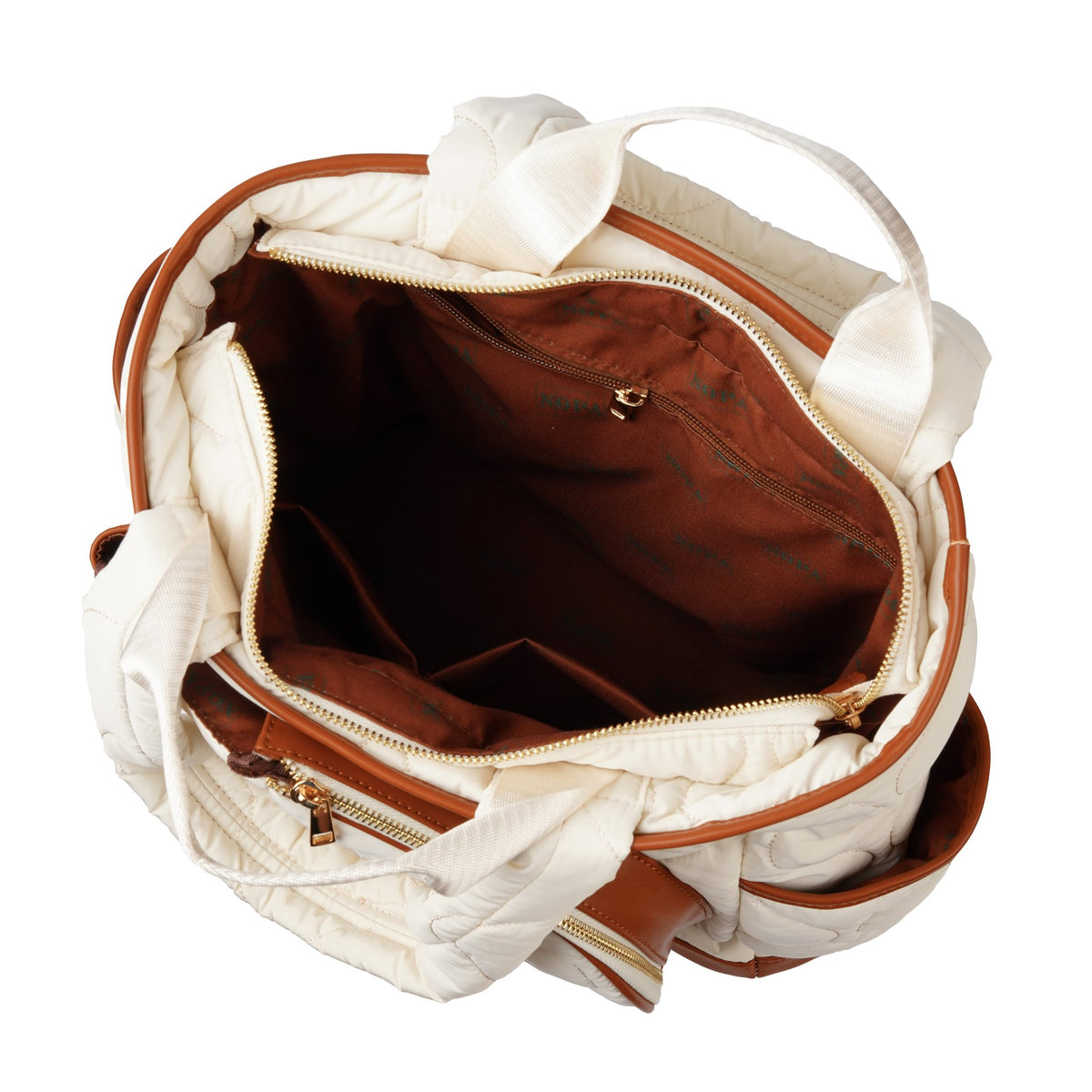 NOPA padel racket bag, alternate side profile view