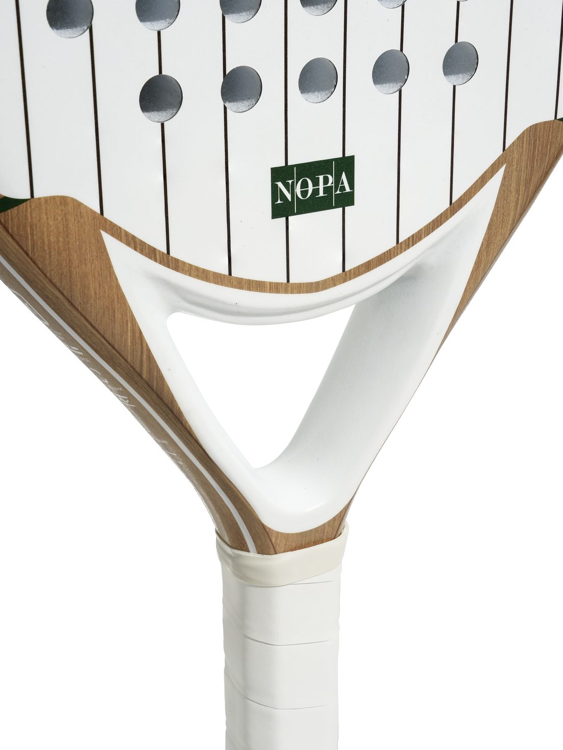 NOPA Vintage Classic padel racket frame detail